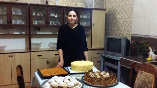 I Prepared Delicious Baklava, Napoleon, Flower Sweets / Ant Nest of Our National Cuisine