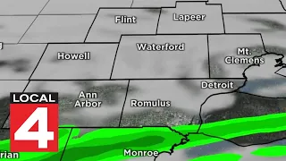 Tracking winter storms expected to roll through Metro Detroit this week