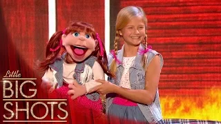 Darci's Duet Blows The Audience Away | Little Big Shots