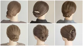 6 Simple Hairstyles for Wedding