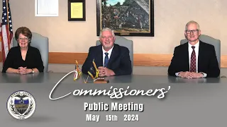 Commissioners' Public Meeting- May 15th