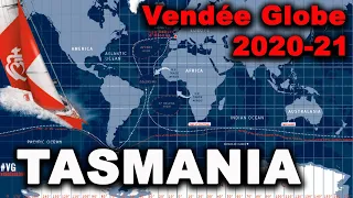 Обзор #5 Vendée Globe 2020-2021. На траверзе Тасмании