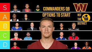 Washington Commanders Ultimate QB Tier Listing