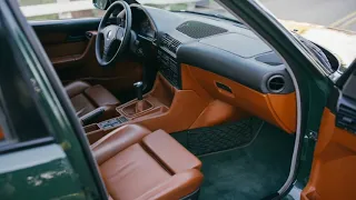 BMW M5 Touring ‘Electa’ special edition Interior 1995 года эксклюзив серия.