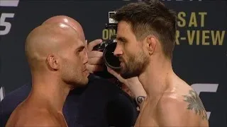 Watch the full Robbie Lawler vs. Carlos Condit weigh-in