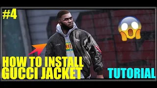 HOW TO INSTALL GUCCI JACKET | MOD TUTORIAL | SELF MODDING #4