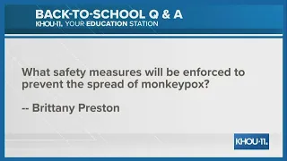 What is HISD doing to prevent the spread of monkeypox?