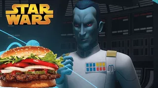 Grand Admiral Thrawn gives his opinion on the Whopper commercials- ElevenLabs