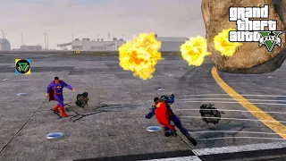 Cosmic Armour Superman vs Superboy Prime: The Ultimate GTA5 Battle#CosmicArmourSuperman#Superboy