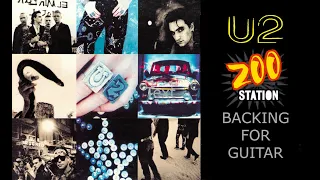 Zoo Station U2 Backing track for guitarists Achtung Baby album. Bass/Keys/Drums only. Bono Edge