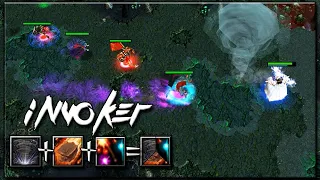 INVOKER Tornado+Blast+Meteor = RAMPAGE DotA - WoDotA Top 10 by Dragonic