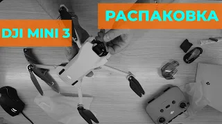 Квадрокоптер DJI Mini 3 РАСПАКОВКА