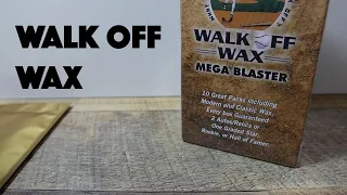 Walk Off Wax Mega Blaster Unboxing