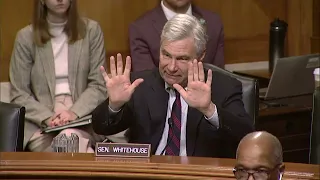 Sen. Whitehouse Remarks on the Supreme Court's Disastrous Sackett v. EPA Decision in an EPW Hearing