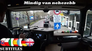 Truck driver in rotterdam