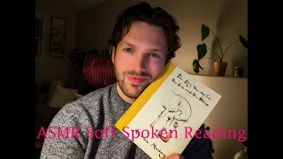 ASMR Soft Spoken Reading The Mole, the Fox, and the Horse to Relax and Sleep Whispered Book Reading