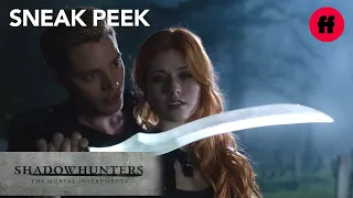 Shadowhunters | Season 1, Episode 3 Sneak Peek: Jace & Clary Train With Blade | Freeform