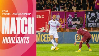 Pyunik 4-1 Ararat-Armenia | Match Highlights