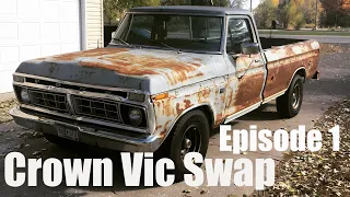 1976 F150 Crown Vic and Mark VIII Swap: Intro | Episode 1