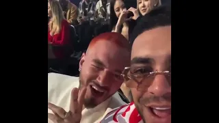 BLACKPINK’S JENNIE & ROSÉ PHOTOBOMBING J BALVIN’S VIDEO