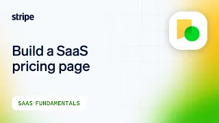 SaaS Fundamentals 05 - Build a SaaS pricing page