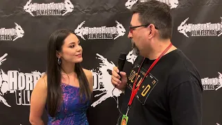 Celeste Blandon Interview Phantom Fun World! Horror Hound Film Festival