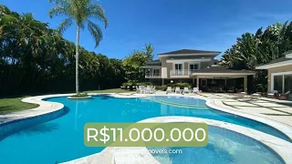 Mansão com 6 suítes por R$11.000.000 em Mangaratiba, Portobello Resort | Azuza Imóveis