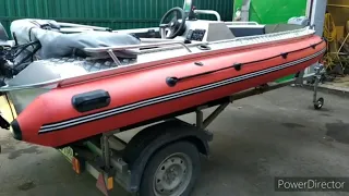 Лодка WellBoat 39 NewStyle  с баллонами RID/