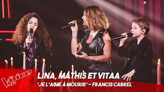 Lina, Mathis et Vitaa - 'Je l'aime à mourir' | Finale | The Voice Kids Belgique