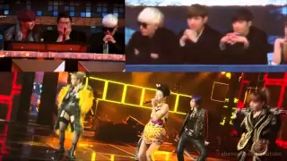 2NE1 TVXQ SUPER JUNIOR I LOVE YOU FANCAM SBS GAYO DAEJUN 2012
