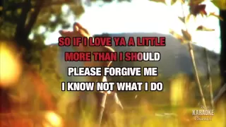 Please Forgive Me : Bryan Adams | Karaoke with Lyrics