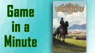 Game in a Minute: Condottiere