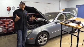 Mercedes-Benz E500 No Start, No Communication with PCM