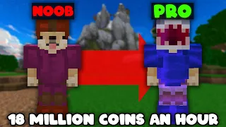 How To Make 18 MILLION Coins An Hour (Hypixel Skyblock)