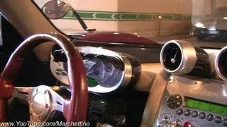 Pagani Zonda S RIDE! Tunnel Accelerations and Huge Sounds!