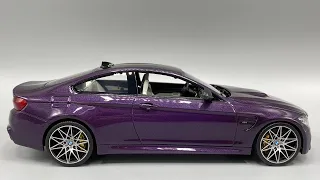 Building a Daytona Violet F82 BMW M4 Competition scale model