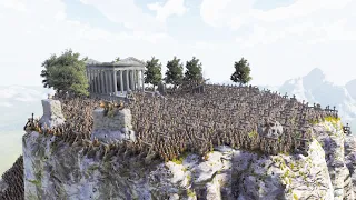 ANCIENT EGYPTIAN ARMY LAY SIEGE TO MOUNT OLYMPUS - UEBS 2 - Ultimate Epic Battle Simulator 2