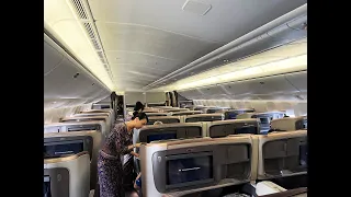 Singapore Airlines Business Class | Tokyo to Singapore