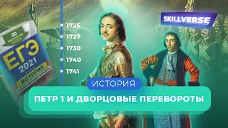 "Пётр 1 и дворцовые перевороты" — SKILLVERSE ИСТОРИЯ