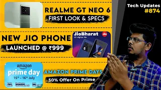 Realme GT Neo 6,Nothing Phone 2 Official Images,Amazon Prime Membership 50% Off,IQoo Noe 7 Pro #974