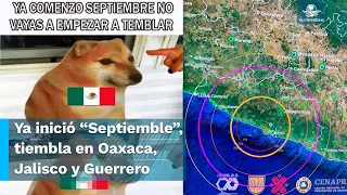 Viernes “movidito” en México; tiembla en Oaxaca, Jalisco y Guerrero