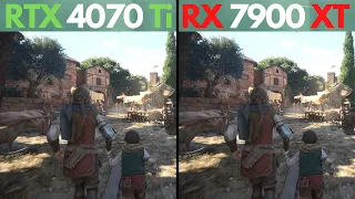 RTX 4070 Ti vs. RX 7900 XT | 15 Games Tested @ 1440p | ray tracing and DLSS/FSR