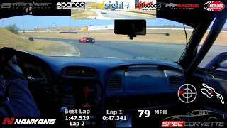 Spec Corvette @ Sonoma Raceway, Race 3 8/8/21