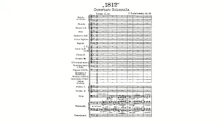 Tchaikovsky: 1812 Overture, Op. 49 (with Score)