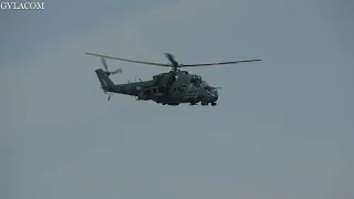 Hungarian Air Force Mil Mi-24P departure RIAT 2022