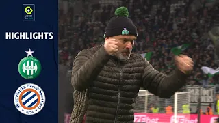 AS SAINT-ÉTIENNE - MONTPELLIER HÉRAULT SC (3 - 1) - Highlights - (ASSE - MHSC) / 2021-2022