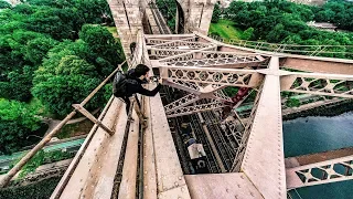 Massive Hell Gate Bridge Climb in NYC!