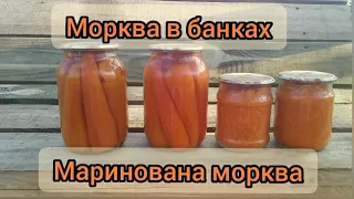 Маринована Морква на зиму.Зберігаємо урожай моркви