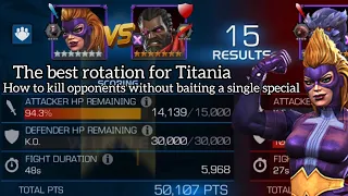 BEST ROTATION FOR TITANIA- HOW TO KILL WITHOUT BAITING SPECIALS-CELESTIAL SECRETS
