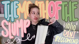 march wrap up : the month of the slump... 📚😭